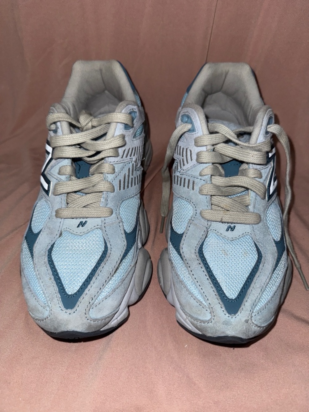 New Balance Blue and Gray Athletic Sneakers